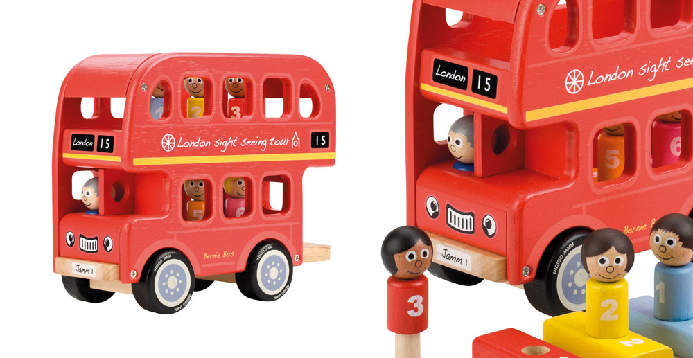 Bernie Red Bus Great Little Trading Company