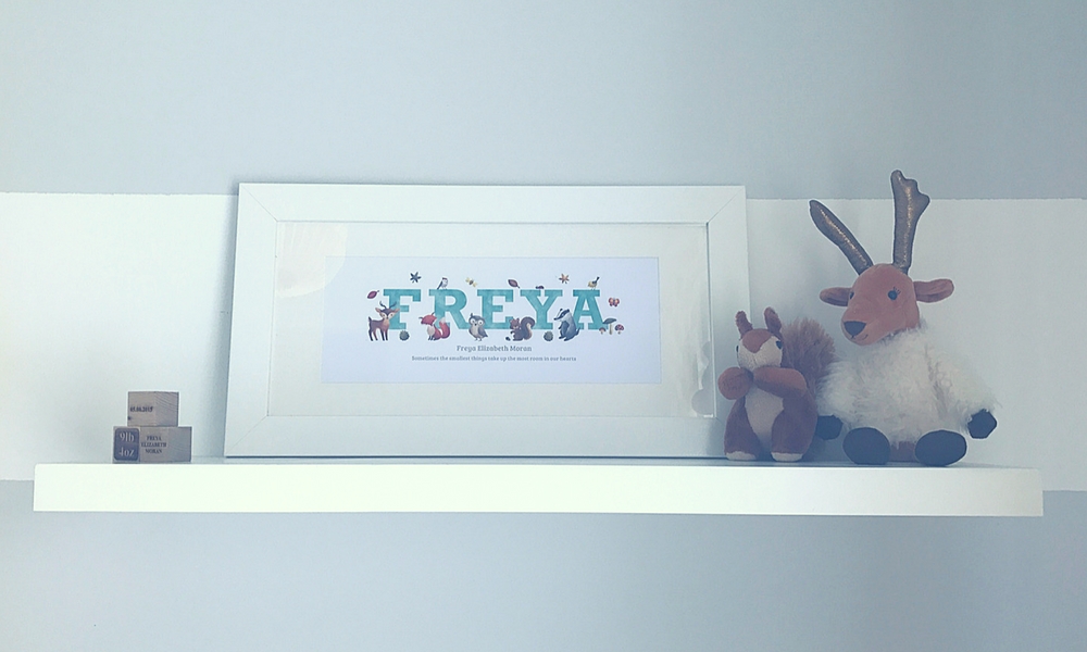 Frame My Name Personalised Children's Print Review and Competition