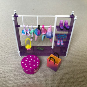 The Off The Hook Doll wardrobe